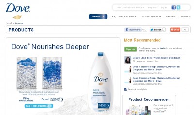 Dove products