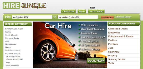 landing pageScreen shot 2013-06-20 at 12
