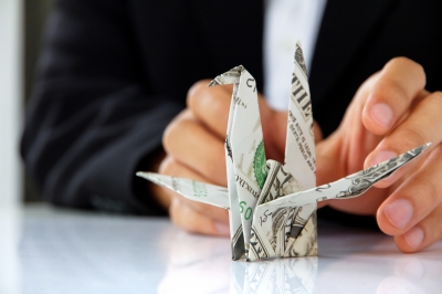 money origami