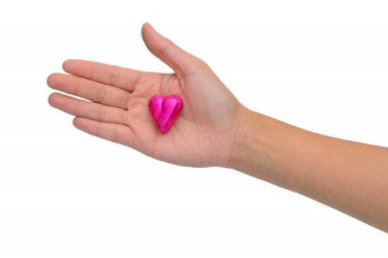 hand heart