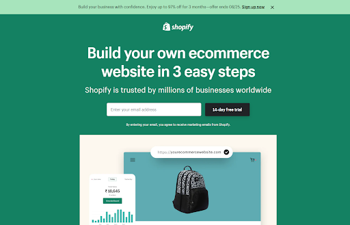 shopify development app