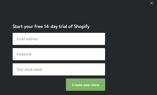 sign up on spotify