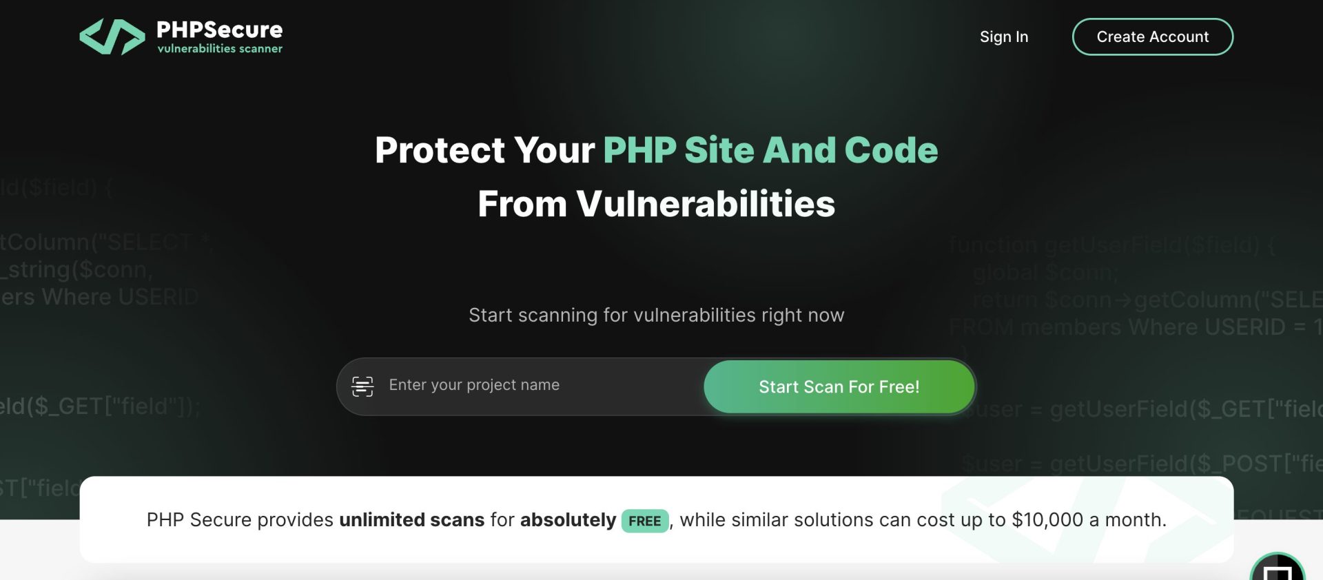 php secure