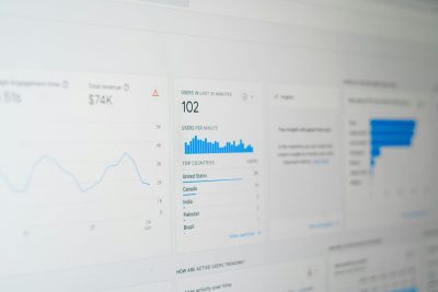 an analytics dashboard