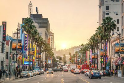 a street in a city